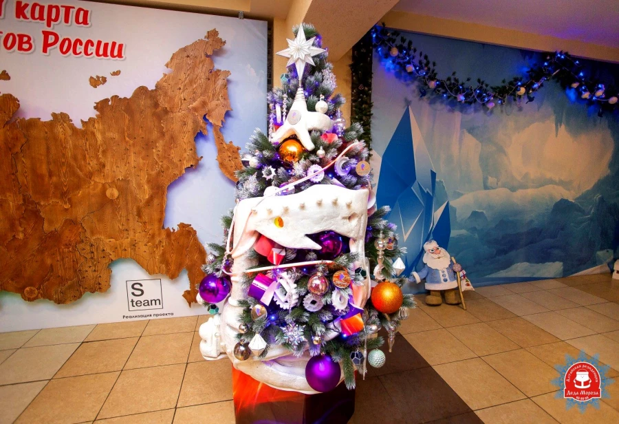 В Алтайской резиденции Деда Мороза.