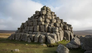 Могила. Груда камней. Камни