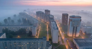 Новый вариант 17-этажного жилого дома на улице Малахова, 134А.