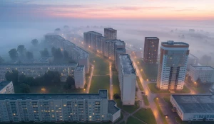 Новый вариант 17-этажного жилого дома на улице Малахова, 134А.