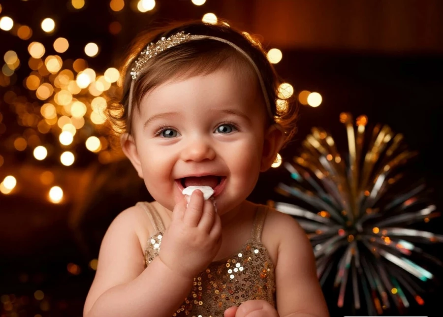 Новый год. Ребенок. 