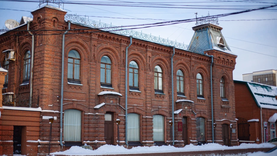 Усадьба и дом купца Полякова в Барнауле.