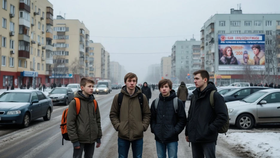 Студенты. Дети. Подростки