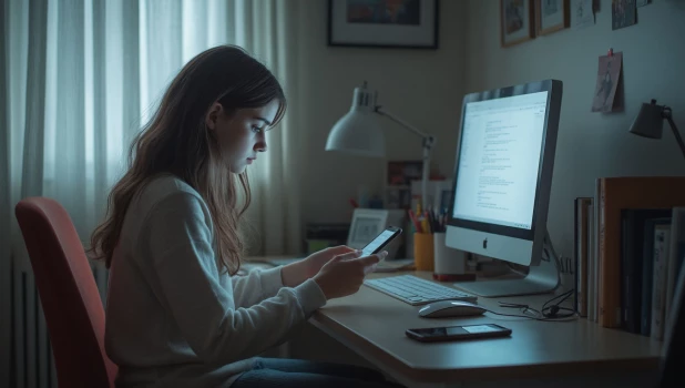 Подросток. Компьютер. Телефон. Соцсети