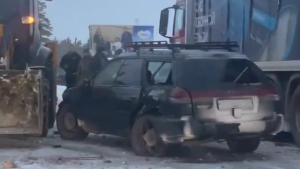 ДТП на Чуйском тракте.