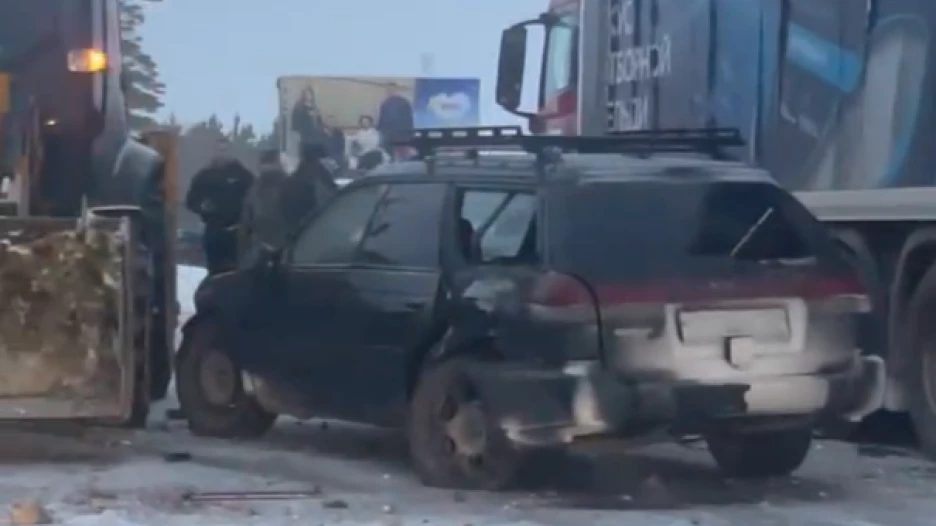 ДТП на Чуйском тракте.