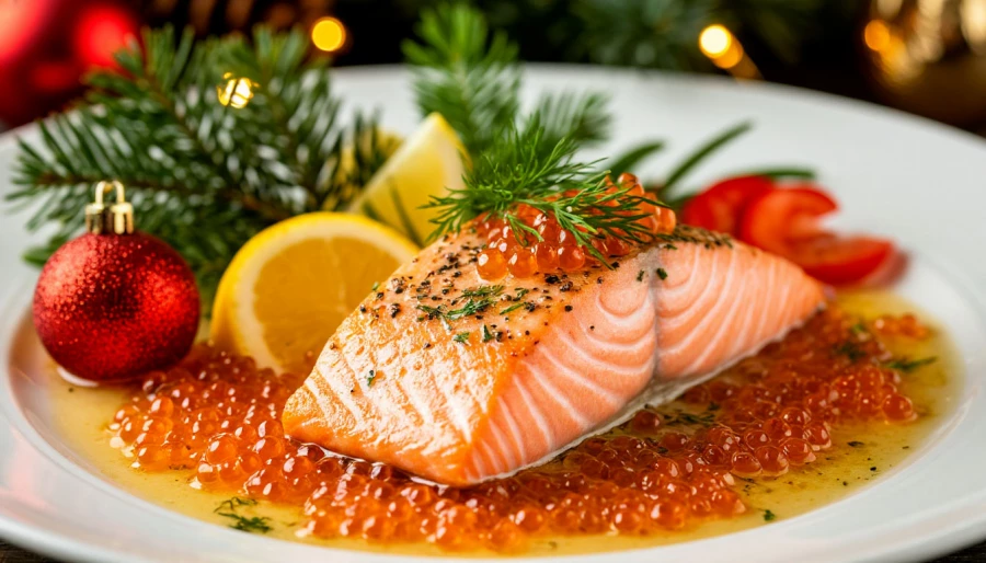 Новогоднее блюдо.