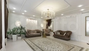 Королевский коттедж с живописным садом. 