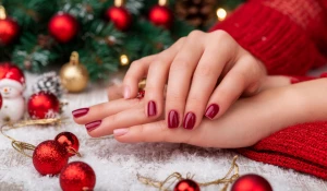 Маникюр. Новый год.