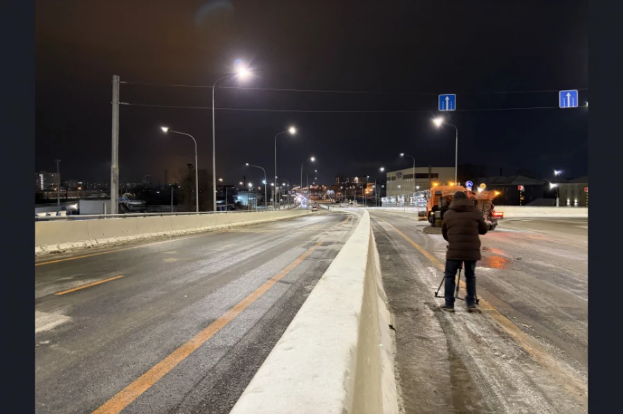 Четвертый мост в Новосибирске.