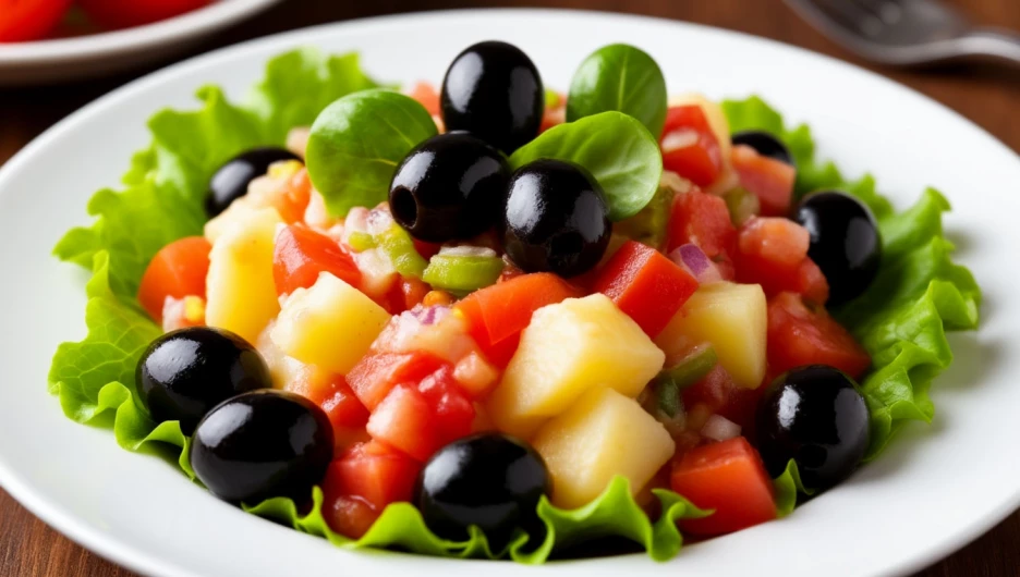 Новогодний салат. 