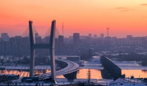 Четвертый мост в Новосибирске. 
