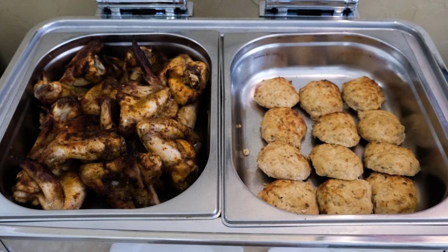 Ресторан санатория.