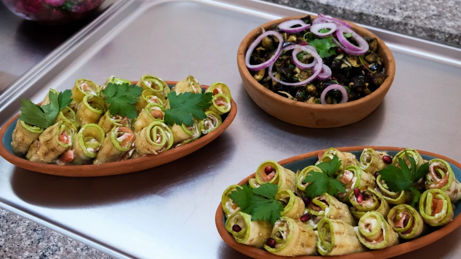 Ресторан санатория.