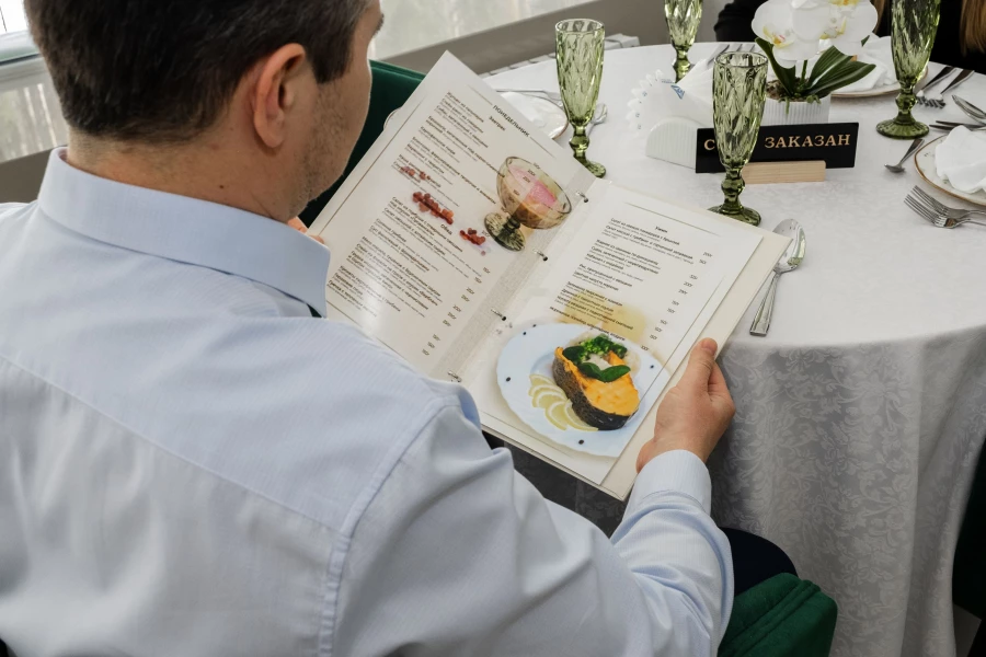 Ресторан санатория.