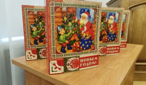 Сладкий подарок для детей из Алтайского края.