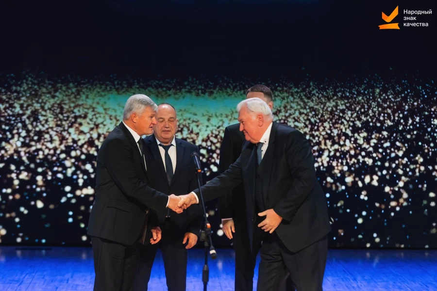 Церемония награждения премии «Народный знак качества».