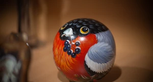 Открытие выставки новогодних игрушек ручной работы в Барнауле.