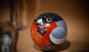 Открытие выставки новогодних игрушек ручной работы в Барнауле.