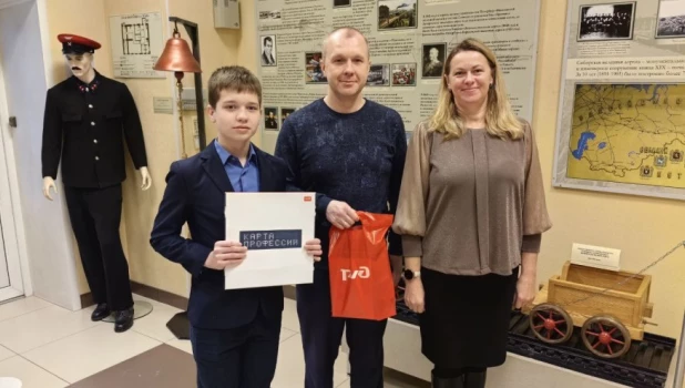 Выставочный центр истории ЗСЖД в Барнауле