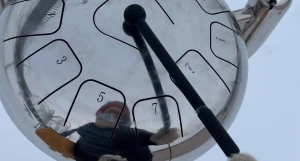 Музыкальная площадка на набережной в Барнауле.