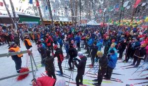 20-летие Трассы здоровья в Барнауле.