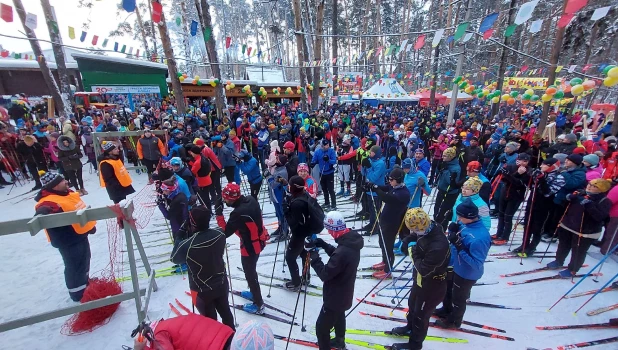 20-летие Трассы здоровья в Барнауле.