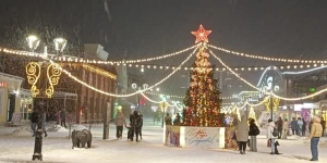 Центральный район Барнаула в шаге от Нового года.