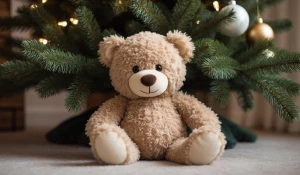 Плюшевый мишка. Мягкие игрушки. Подарки. Новый год.