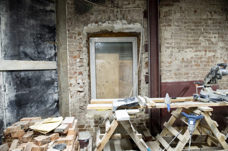 Реставрация «Аптеки Крюгер» идет к завершению. 