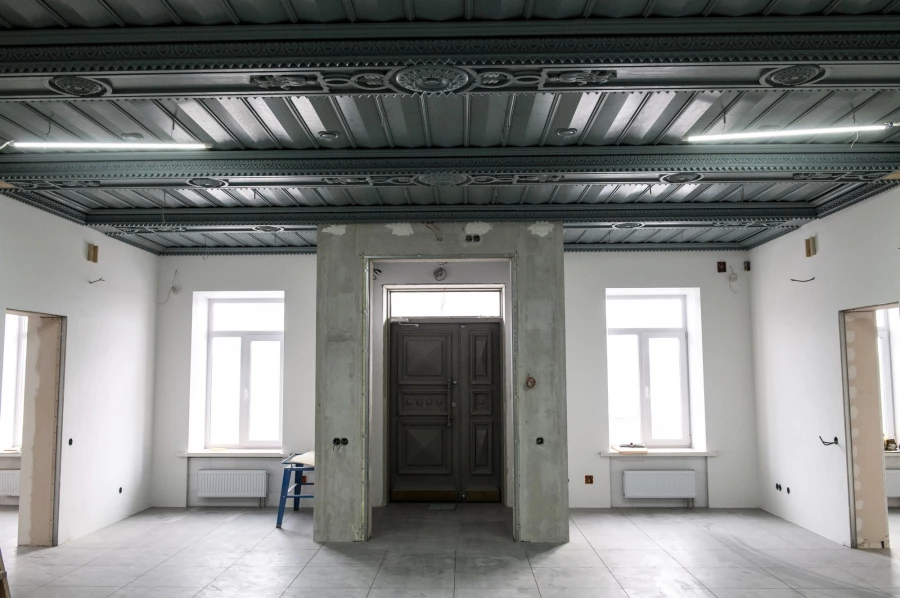 Реставрация «Аптеки Крюгер» идет к завершению. 