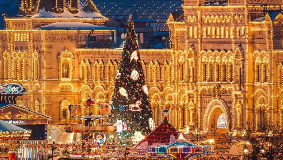 Новогодние елки России. 