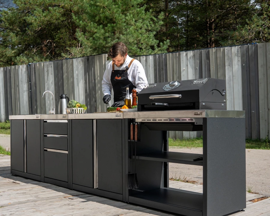 Модуль уличной кухни SMART Helios.