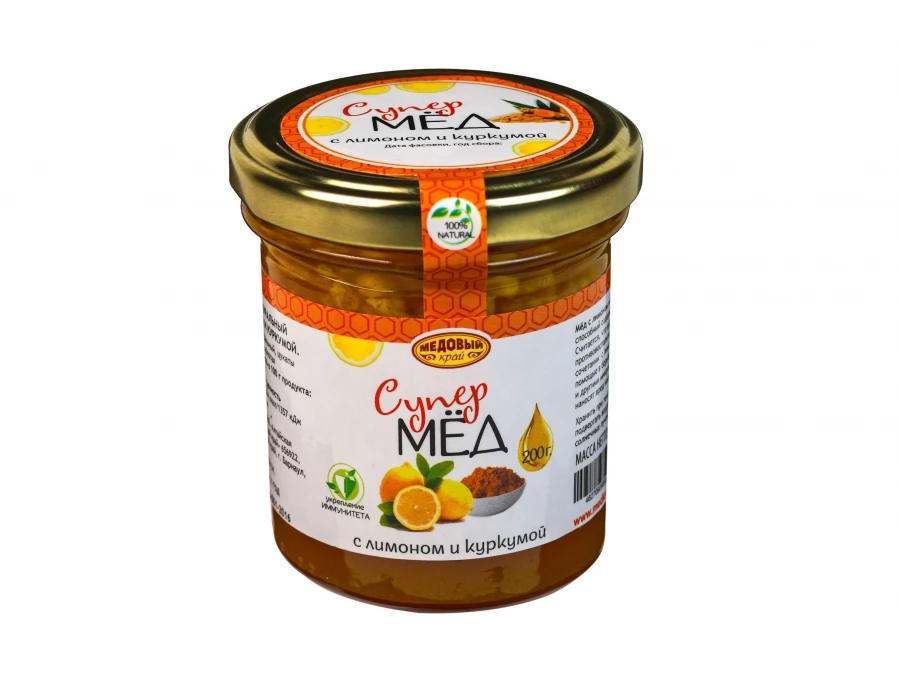 Натуральный мед от «Медового края» с добавками.