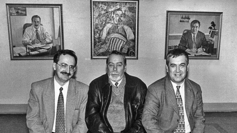 Юрий Пургин, Вячеслав Соколов, Владимир Овчинников.  