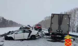 В Кемеровской области на трассе «Новосибирск – Юрга» произошло смертельное ДТП.