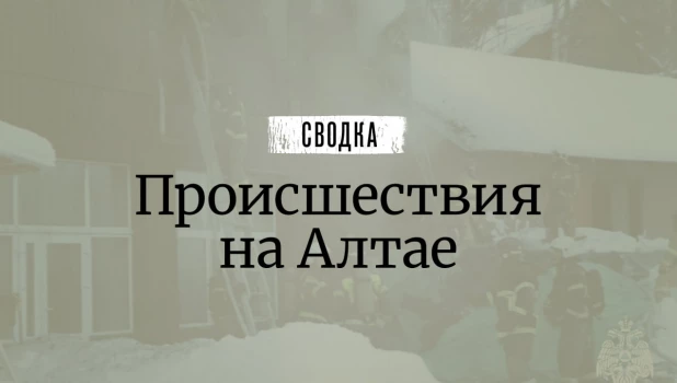 Происшествия на Алтае.