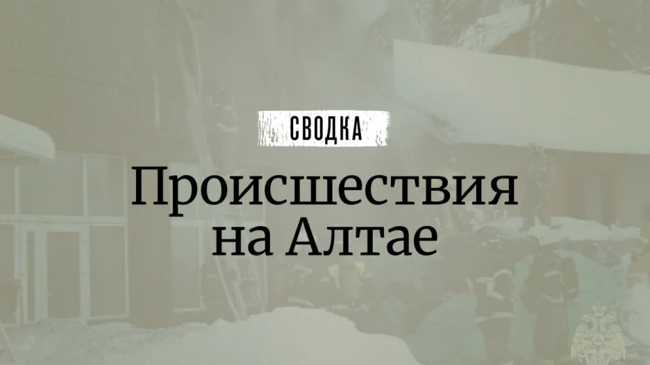 Происшествия на Алтае.