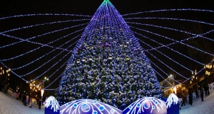 Открытие новогодней елки на пл. Свободы.