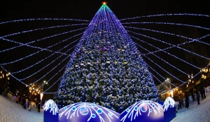 Открытие новогодней елки на пл. Свободы.