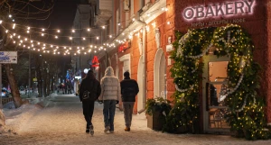 Украшенный Барнаул, 2025 год.