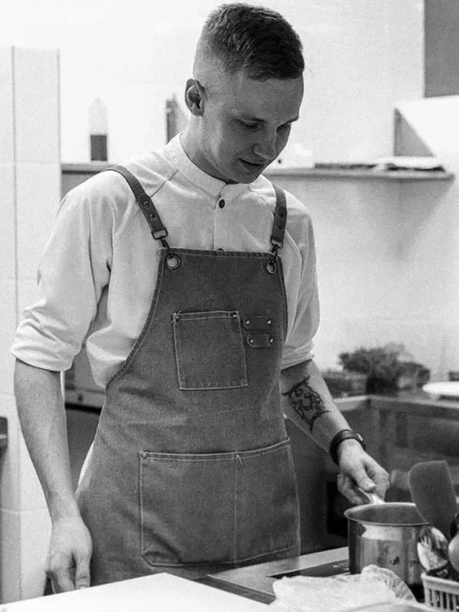 Илья Крылов су шеф ресторана "Русский чай"