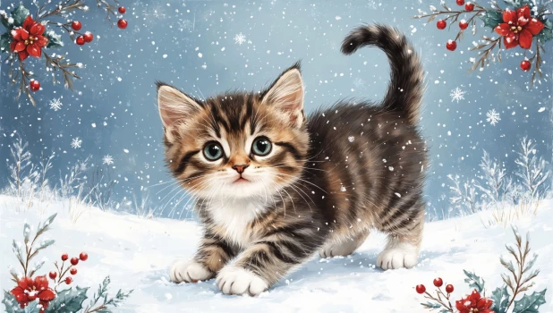 Открытка с новым годом