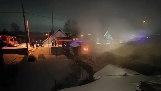 Пожар на улице Фурманова