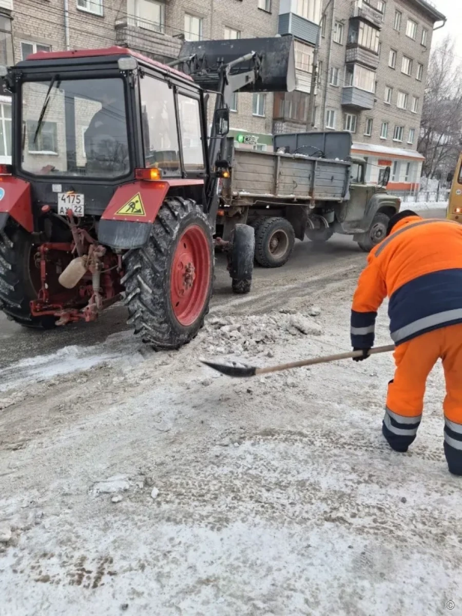 Уборка снега