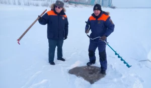 Ледовый рейд перед Крещением. 