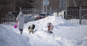 Зима в Барнауле, 2025 год.