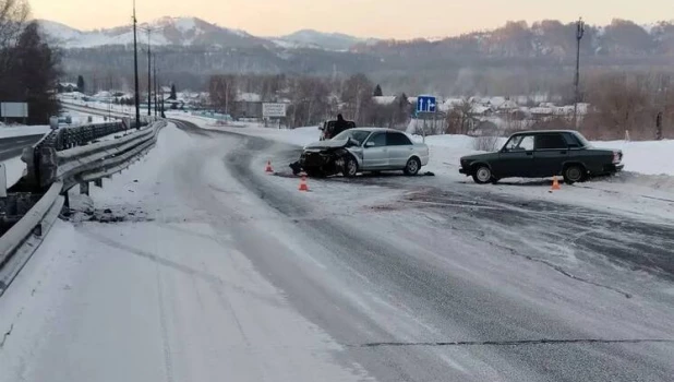 Авария в Республике Алтай. 