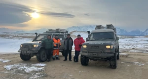 Кодарский хребет – Чарские пески.