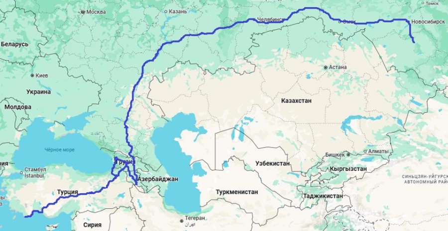 Барнаульская семья исколесила Турцию и Закавказье на авто.